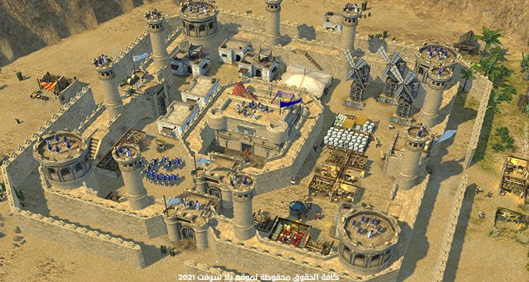 تحميل لعبة صلاح الدين 2 Stronghold crusader مضغوطة للكمبيوتر