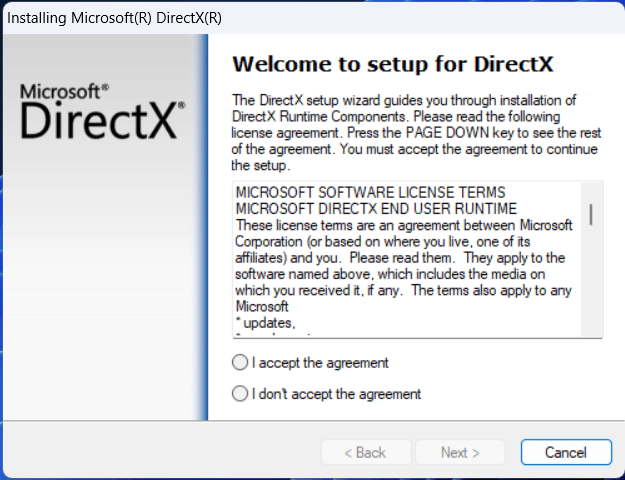 برنامج دايركت إكس Directx