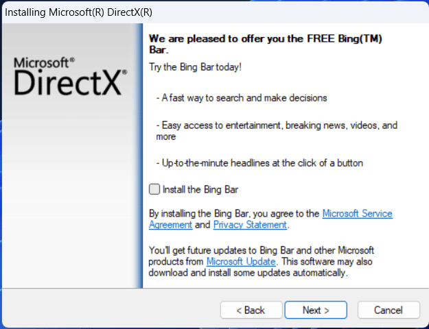 برنامج Directx لتشغيل الألعاب علي الكمبيوتر