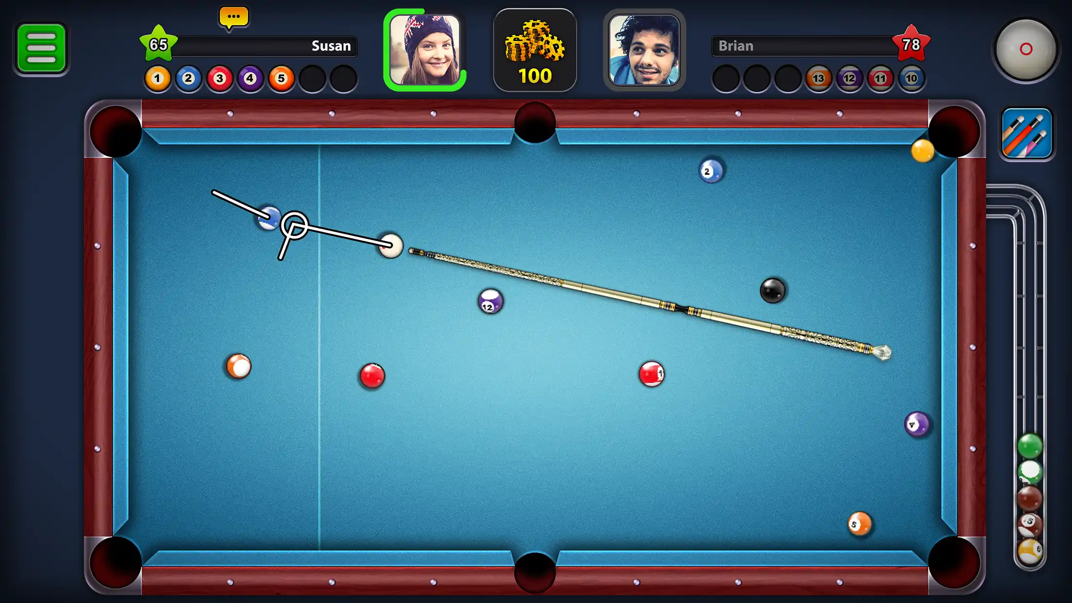 تحميل 8 Ball Pool مهكرة 2024 سهم طويل apk اخر اصدار تنزيل 8 ball pool مهكرة سهم طويل
